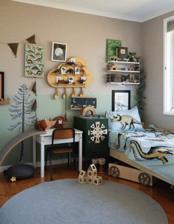 Desain Kamar Dinosaurus yang Seru